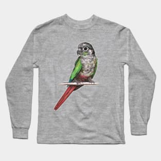 Green-cheeked conure Long Sleeve T-Shirt